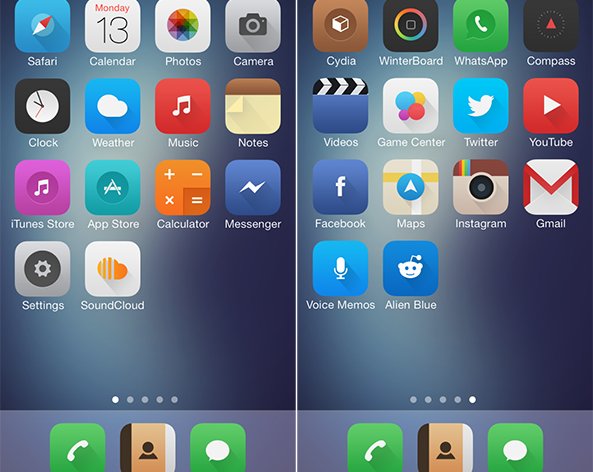 10 лучших Winterboard тем для iOS 7 [Jailbreak]