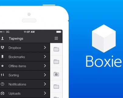 Boxie: Dropbox-клиент с поддержкой просмотра удаленных файлов, закладками и другими фишками