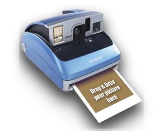 Poladroid превратит любую картинку в фотокарточку Palaroid