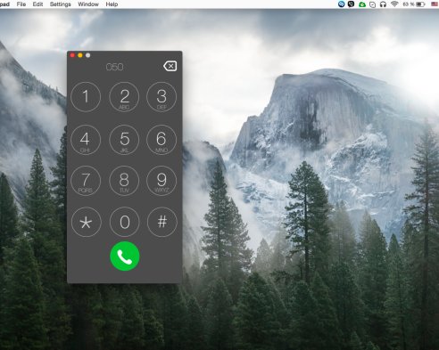 Continuity Keypad — первая звонилка для Mac